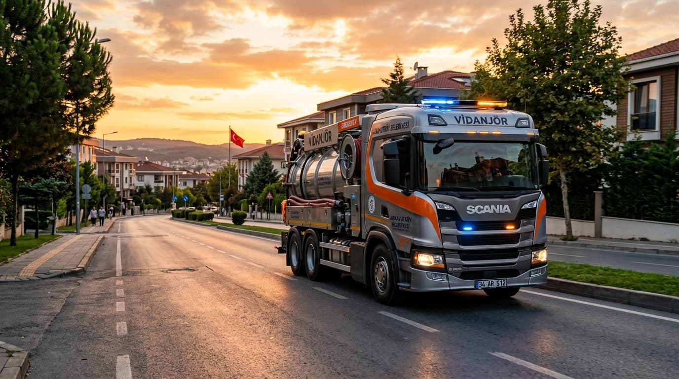 Çekmece Vidanjör Kombine Araç Filosu